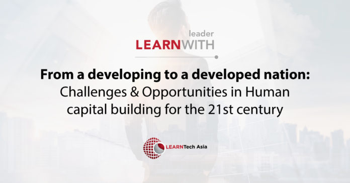 human capital building learntech asia